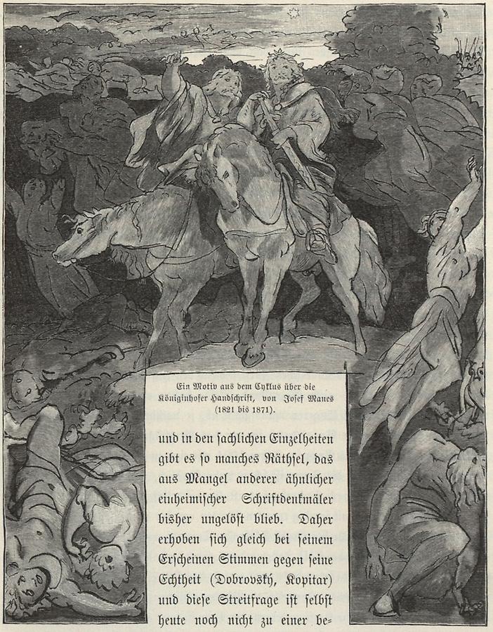 Illustration Königinhofer Handschrift