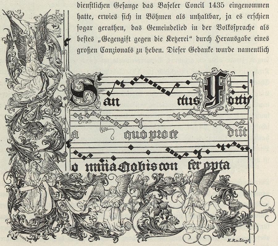 Illustration Cantionale von Jungbunzlau