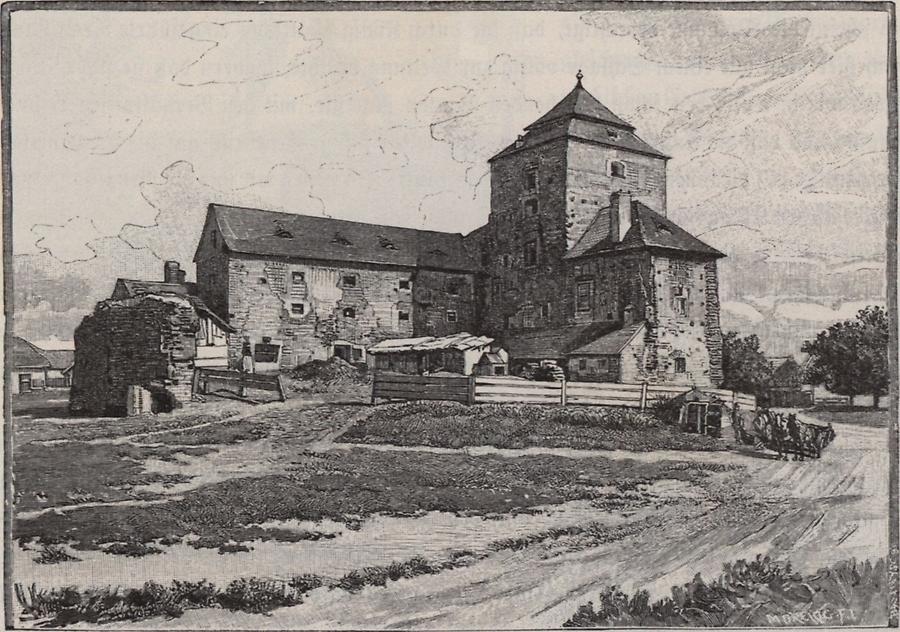 Illustration Burg Simontornya