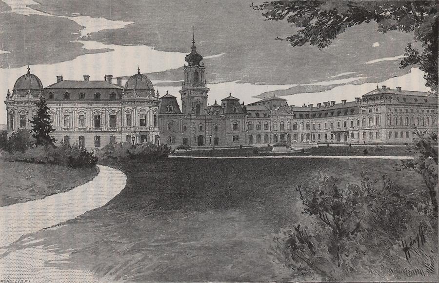Illustration Keszthelyer Schloss