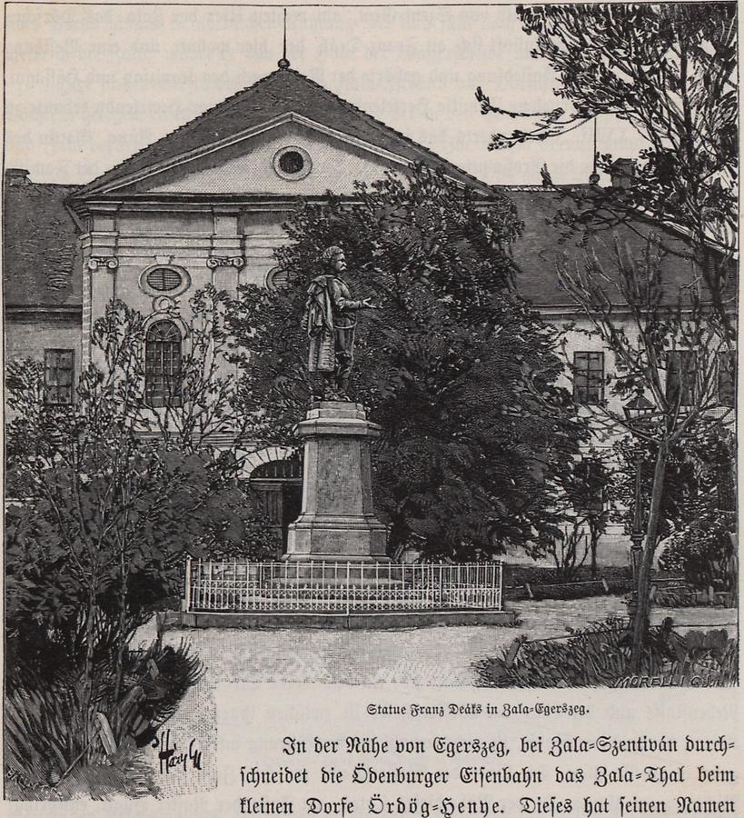 Illustration Statue Franz Deaks