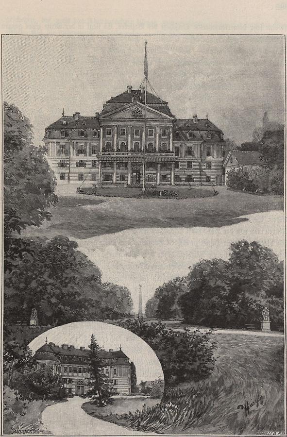 Illustration Schloss zu Körmend