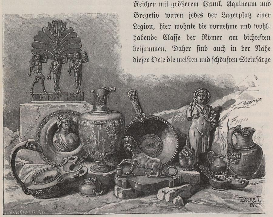 Illustration Römische Altertümer