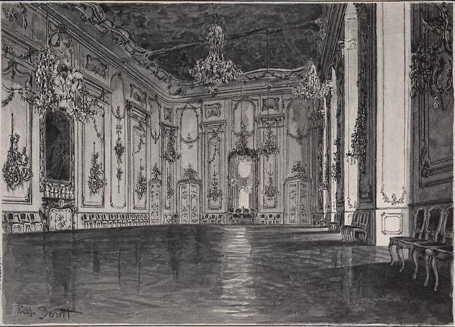 Illustration Großer Saal in Kremsier