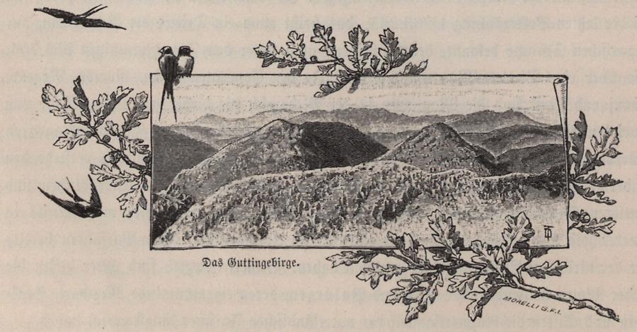 Illustration Das Guttingebirge