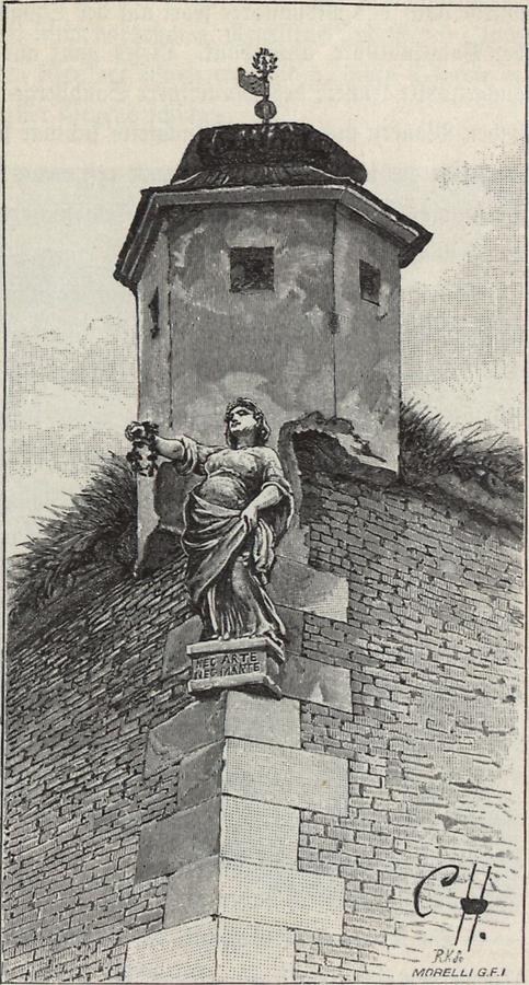 Illustration Jungfrau von Komorn
