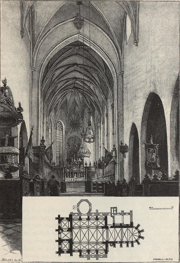 Illustration Collegiatkirche zu Tyrnau