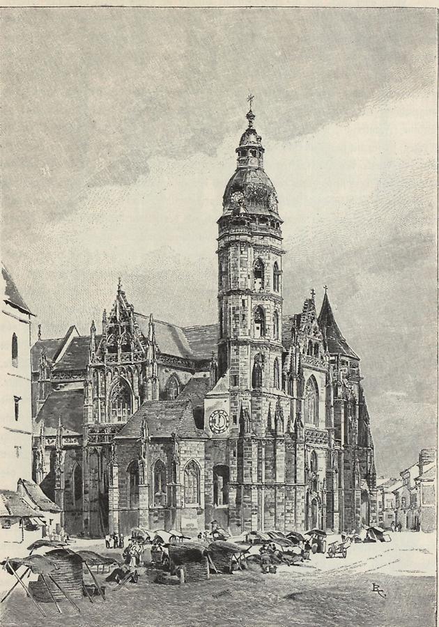 Illustration Kathedrale zu Kaschau (2)