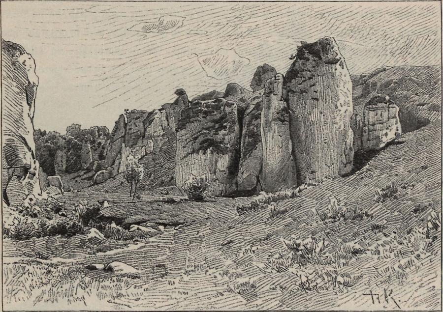 Illustration Felsen von Mnikow