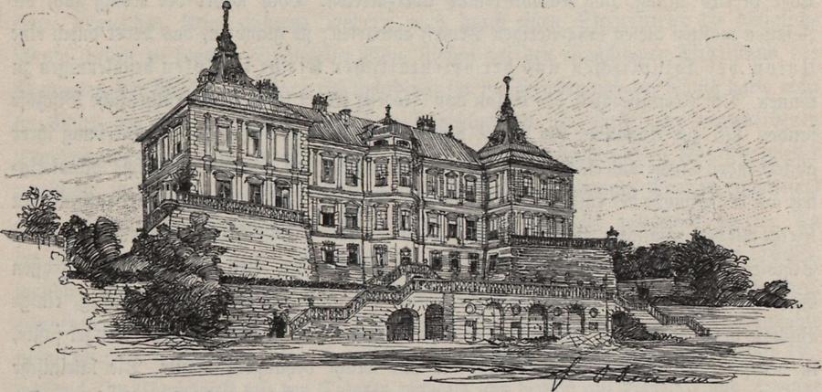 Illustration Schloss Podhorce