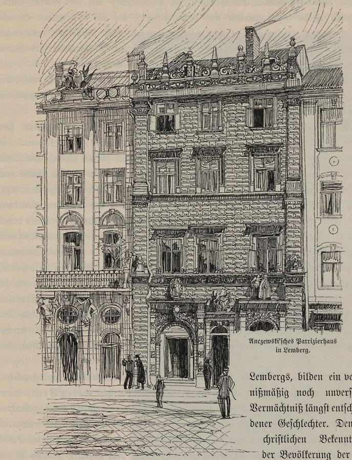 Illustration Anczewskisches Patrizierhaus