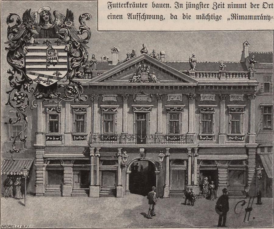 Illustration Rathaus zu Kaschau