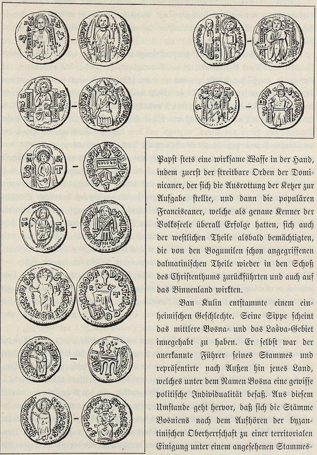 Illustration Bosnische Münzen (1)