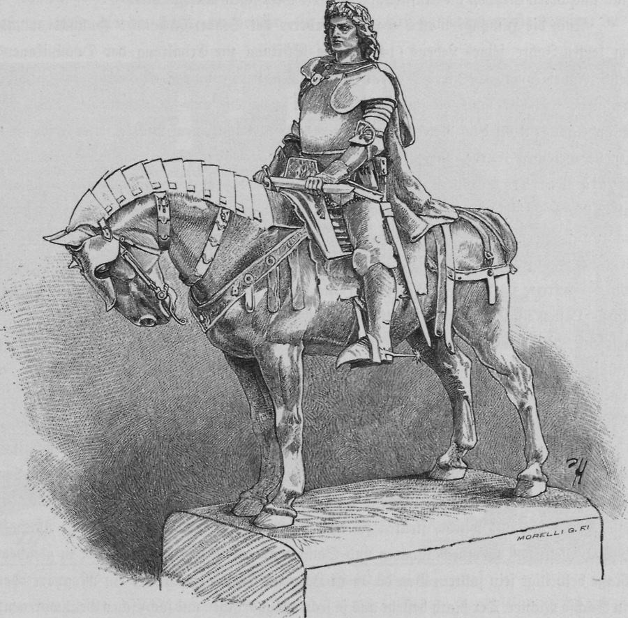 Illustration Denkmal König Matthias