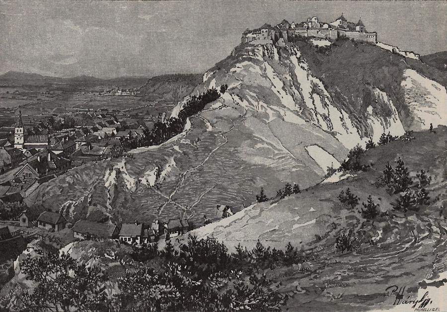 Illustration Rosenauer Burg