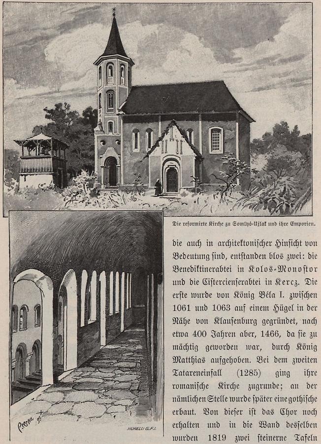 Illustration Kirche zu Somlyo-Ujlak