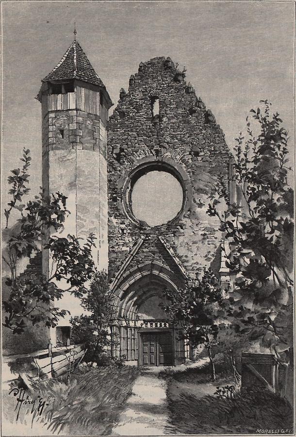 Illustration Abteikirche zu Kercz
