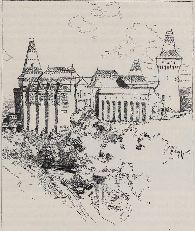 Illustration Burg Vajda-Hunyad