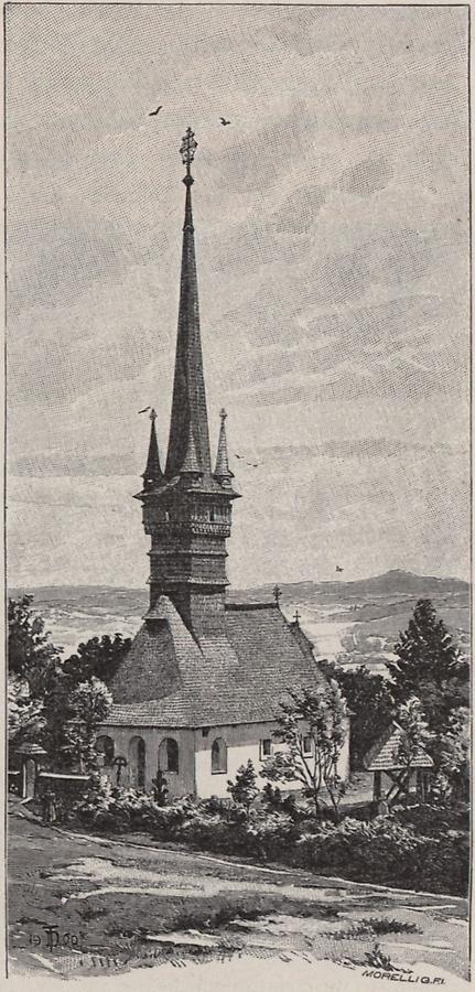 Illustration Kirche zu Berzencze