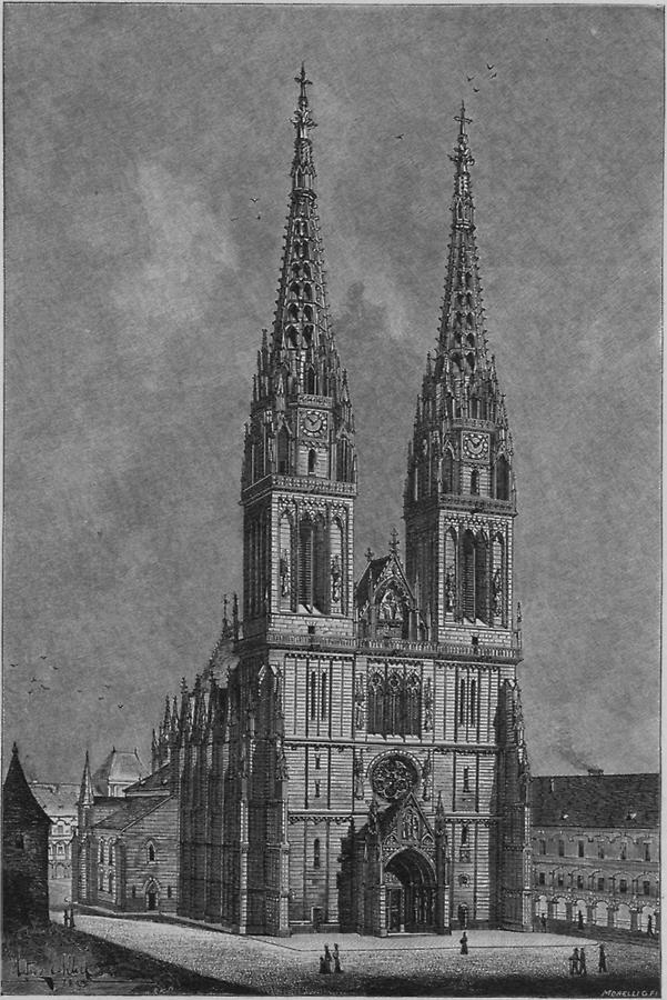 Illustration Dom St. Stefan in Agram