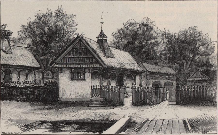 Illustration Sirmisches Bauernhaus