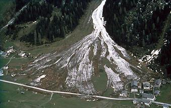 Lawine in Neustift im Stubaital