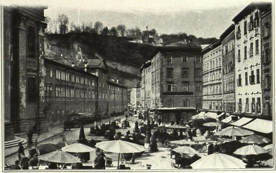 Illustration Salzburg Universitätsplatz