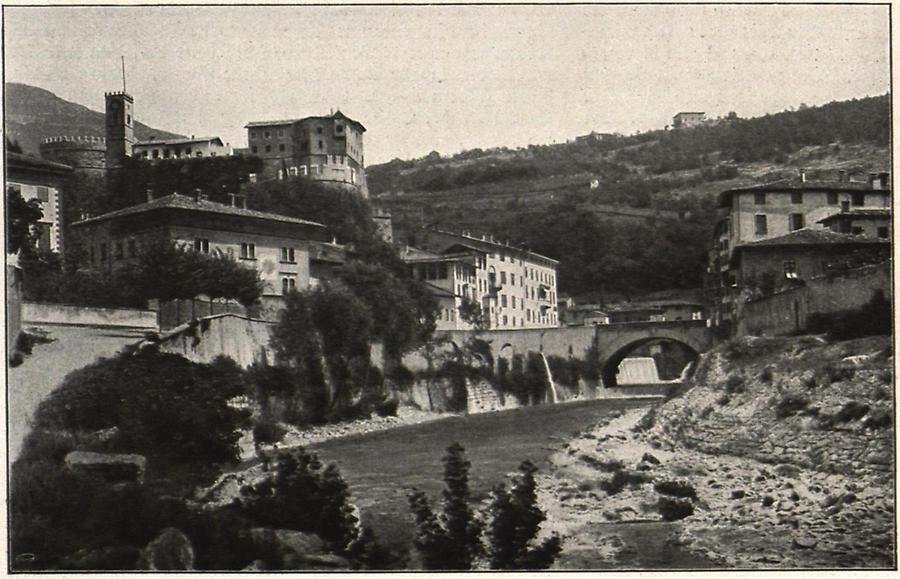 Illustration Novereto Alte Brücke