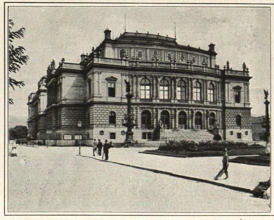 Illustration Prag; Rudolfinum