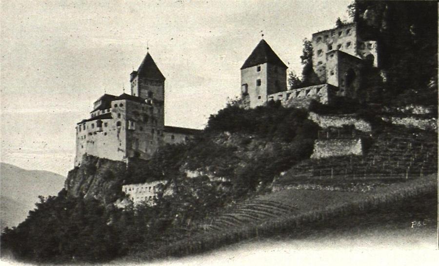 Illustration Trostburg bei Waidbruck