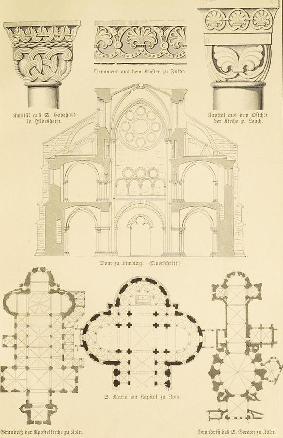 Illustration Dom zu Limburg und mehr