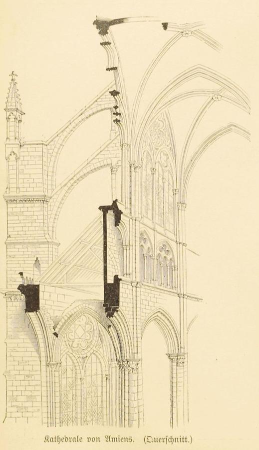 Illustration Kathedrale vom Amiens