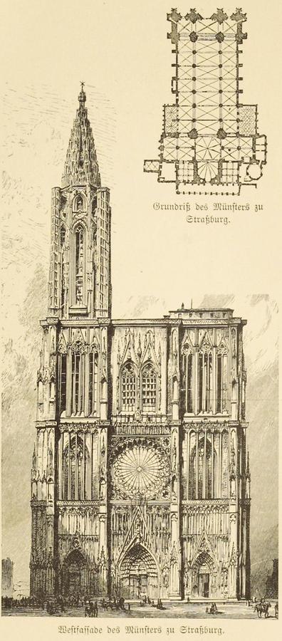 Illustration Münster zu Straßburg