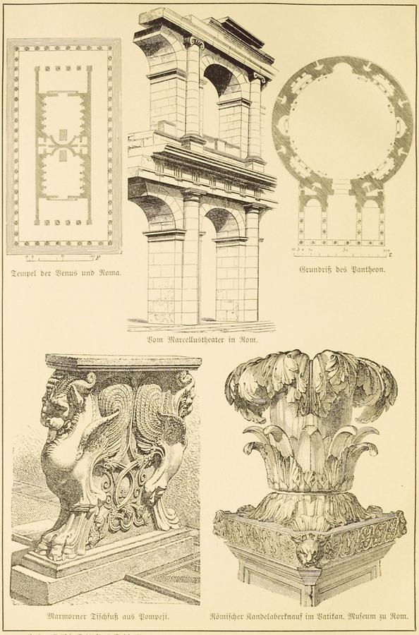 Illustration Römische Architektur