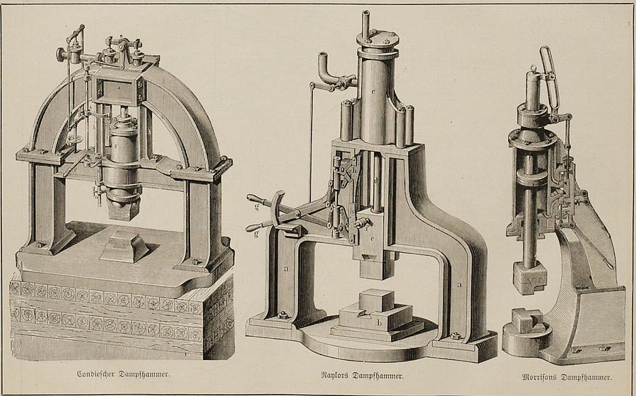 Illustration Dampfhammer