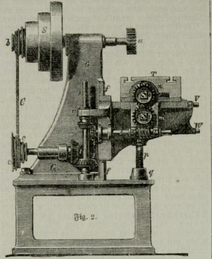 Illustration Fräsmaschine