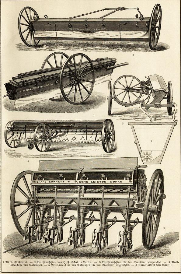 Illustration Sämaschinen