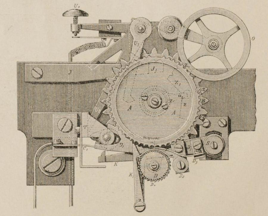Illustration Telegraph (Tafel IIb)