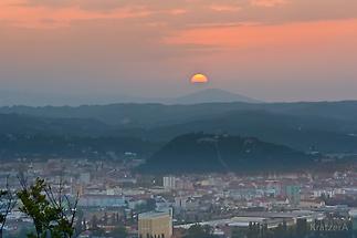 Blick über Graz