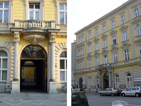 Linz, Medienhaus Wimmer