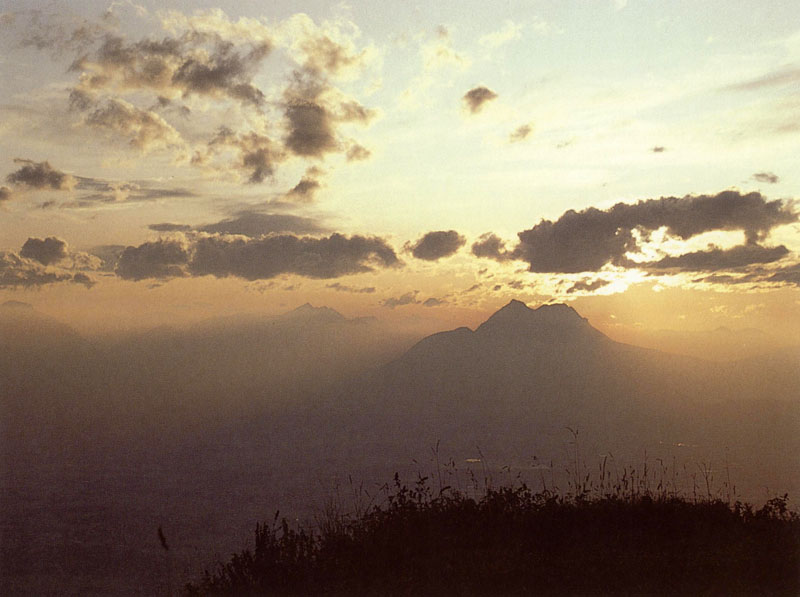 Salzburg, Blick auf Hochstaufen