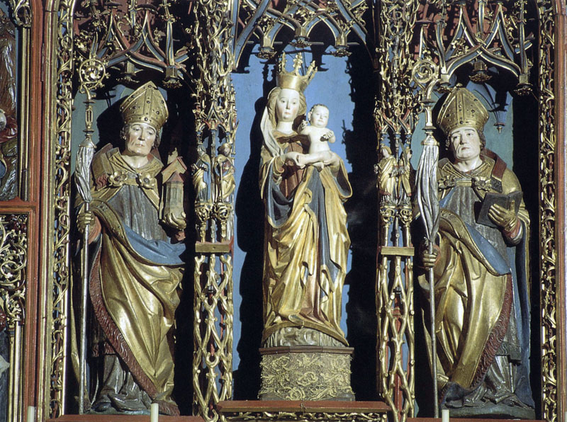 Gotisches Triptychon in der Stiftskirche Nonnberg