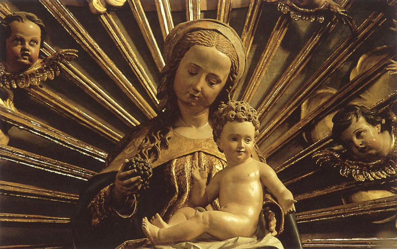 Salzburg, Madonna in der Franziskaner Kirche