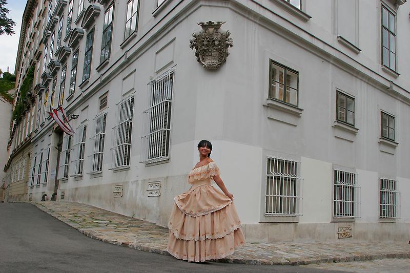 Mädchen im Reifrock, Dreimäderlhaus