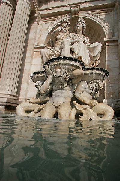 Brunnen in der City