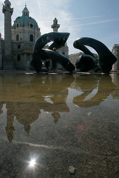 Brunnen in der City