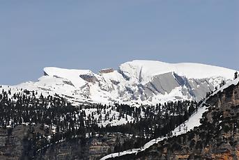 Blick zum Seekofel, Sennes, 2014