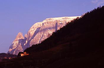 Schlern im Abendrot, 1996