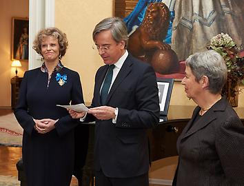 Sabine Haag, Verleihung des Kommandeurkreuzes