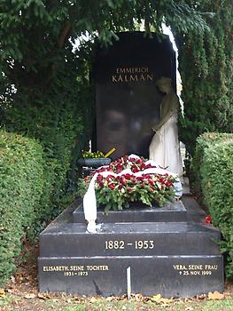 Ehrengrab am Zentralfriedhof von Kálmán, Emmerich